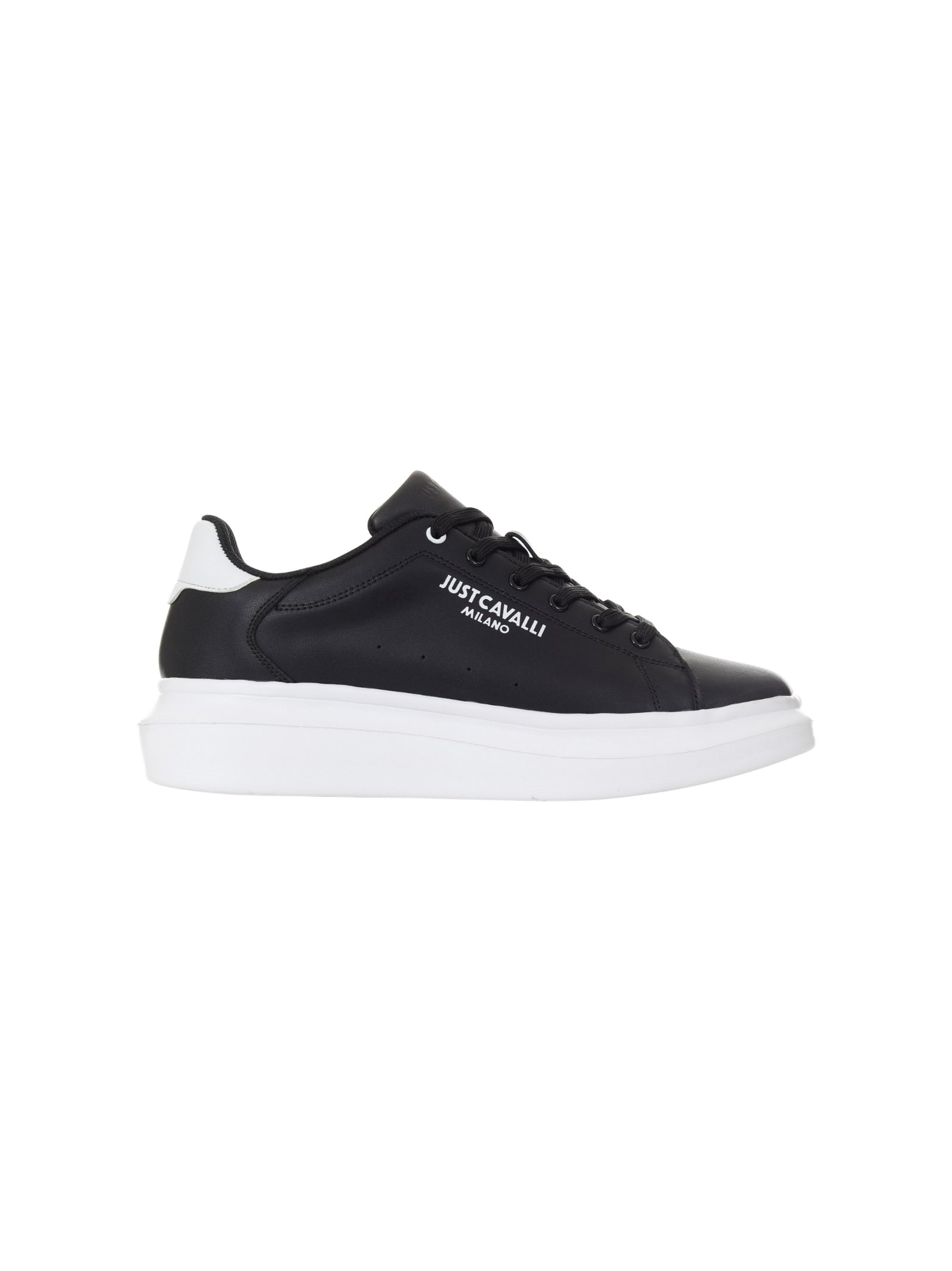 Just Cavalli Sneakers Black Bovino