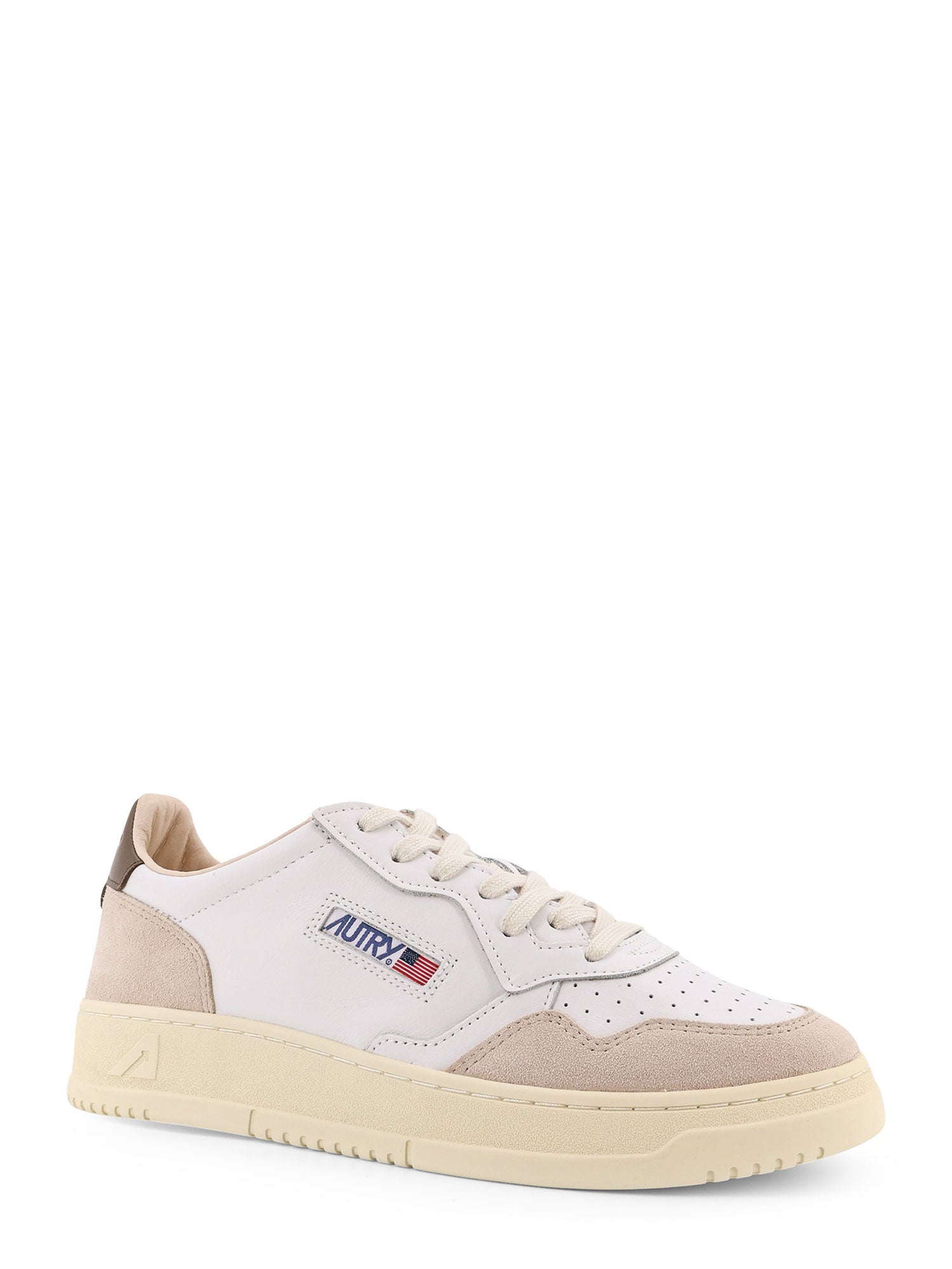 Autry Sneakers Bianco Beige Pelle