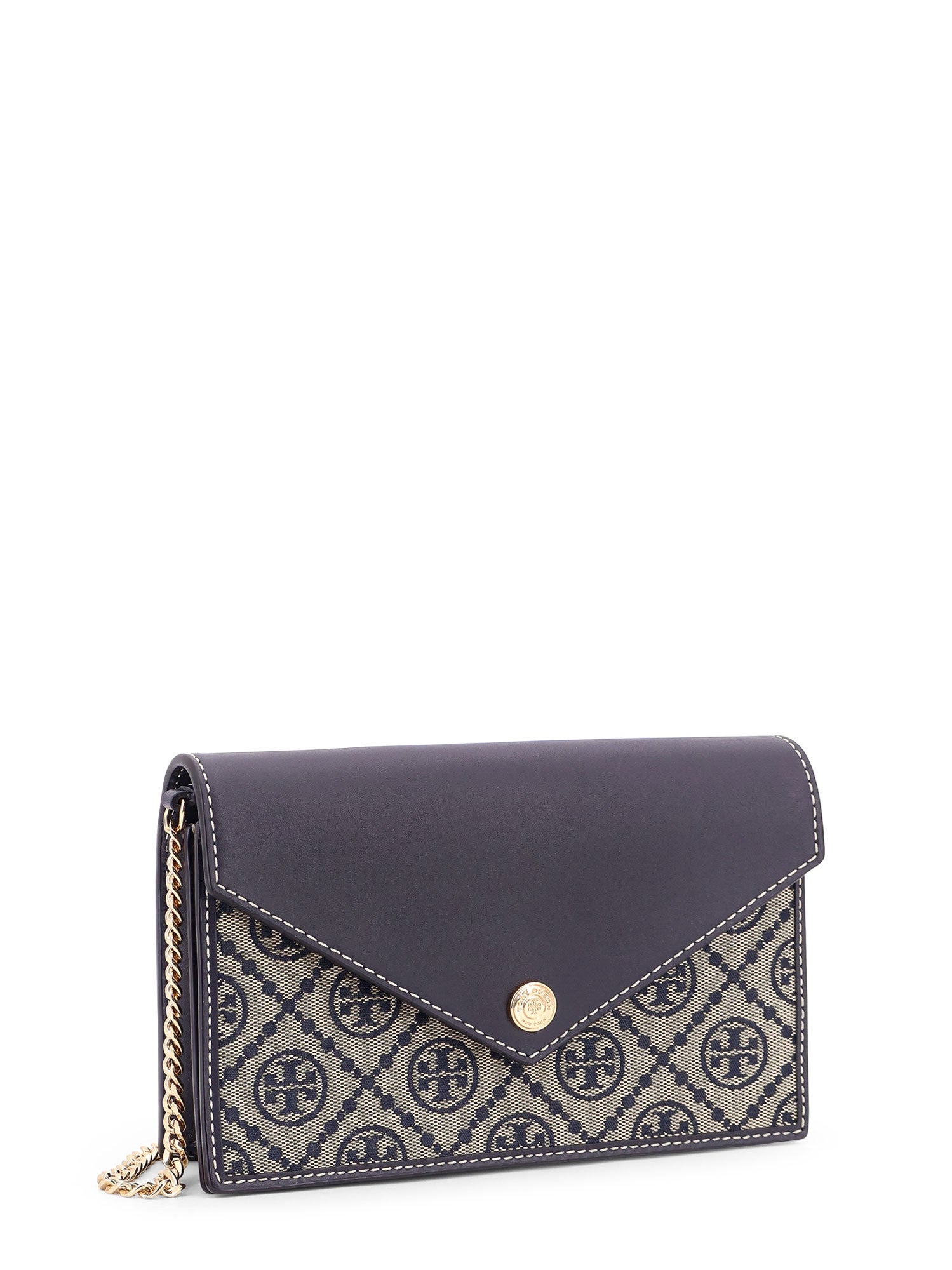 Tory Burch Wallets Blue Cotone Poliestere