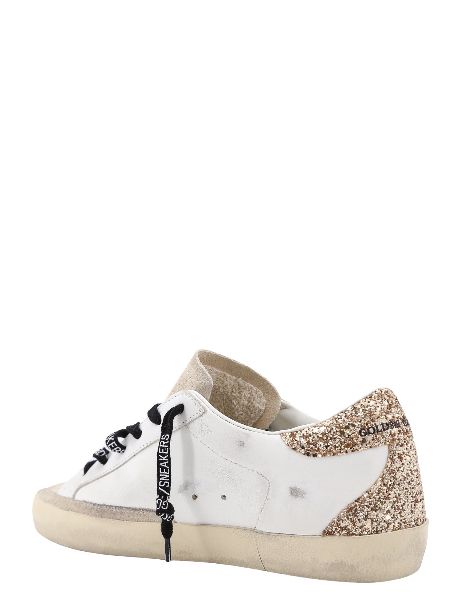 Golden Goose Sneakers Optic White Seedpearl Black Go Pelle