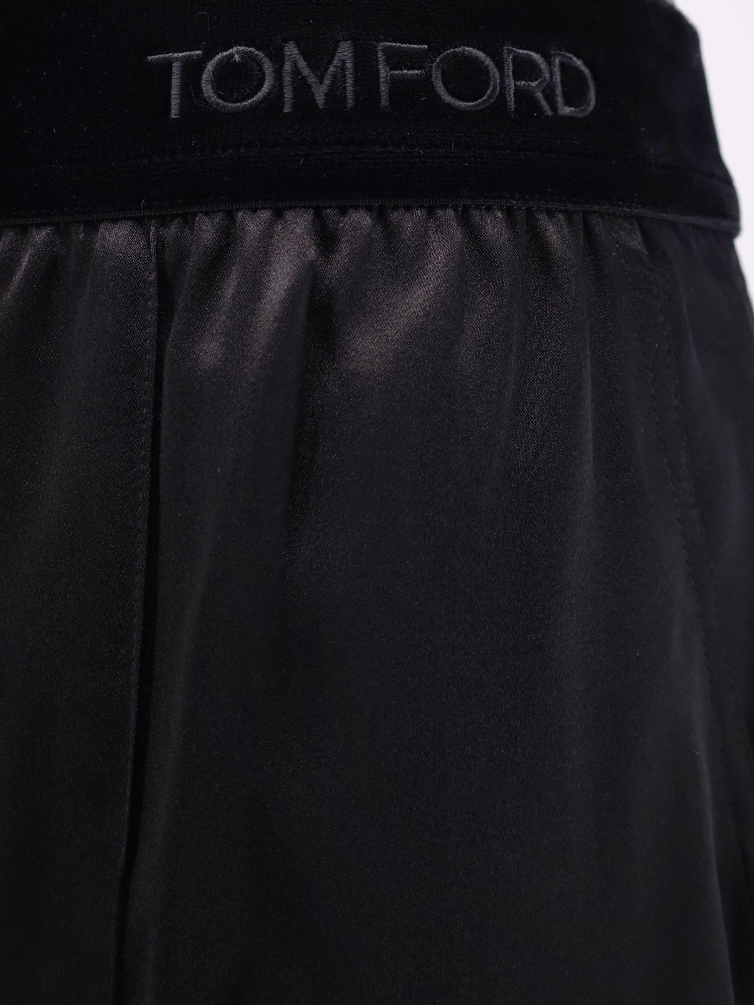Tom Ford RTW Black Seta Elastan
