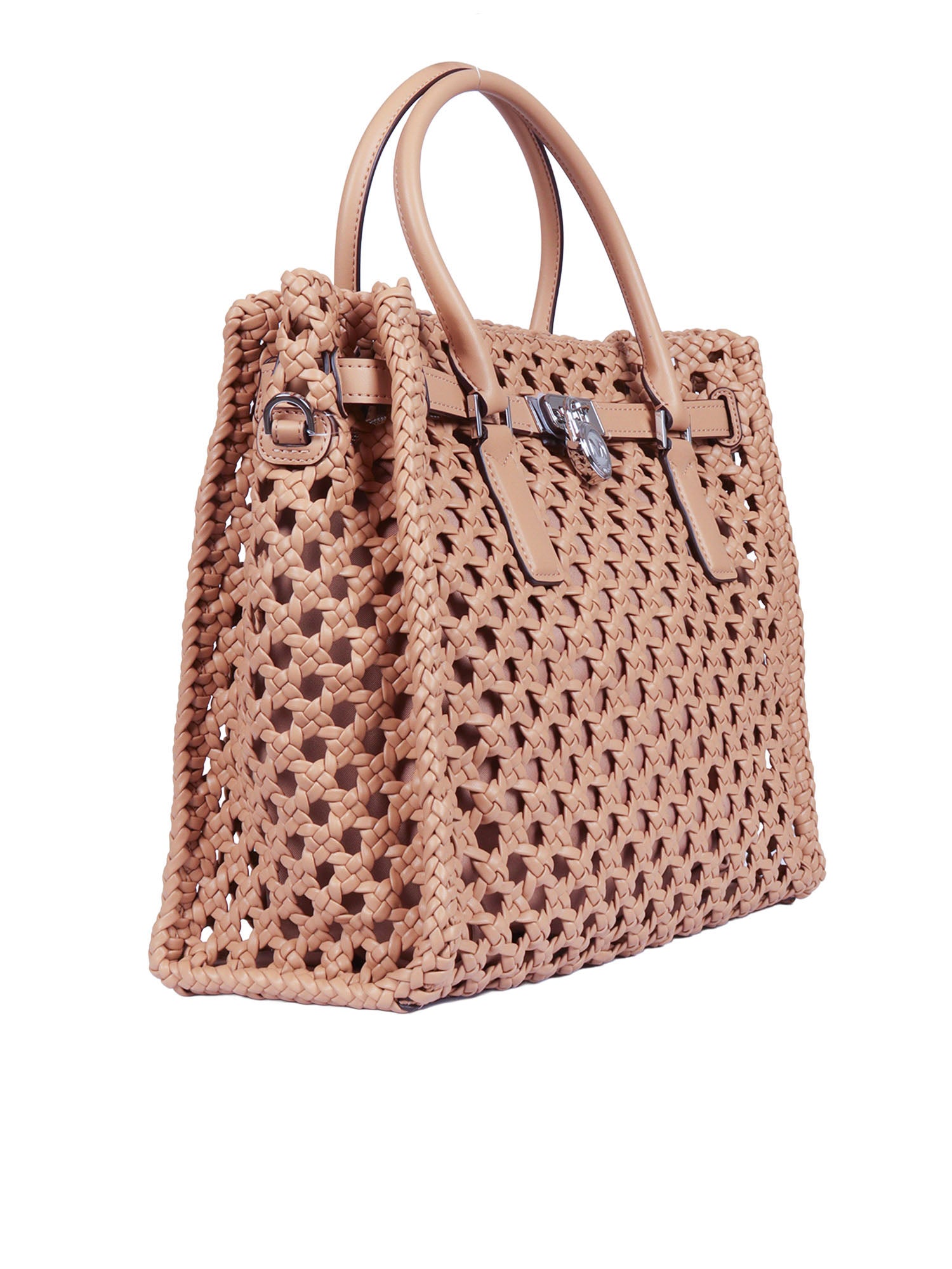 Lg Satchel Pink Handbag