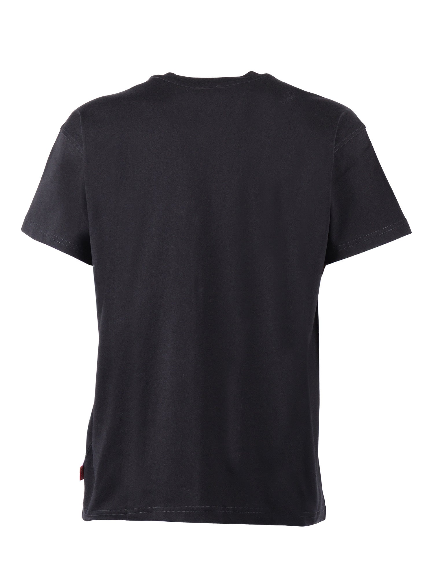 T-shirts Black Cotton Short Sleeves T-shirt