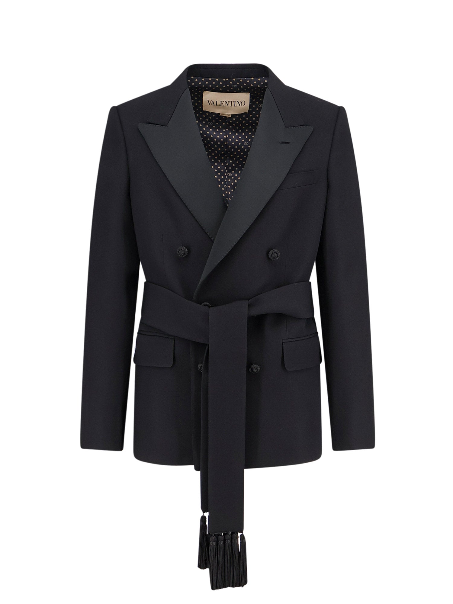 Valentino Clothing Black Lana Vergine