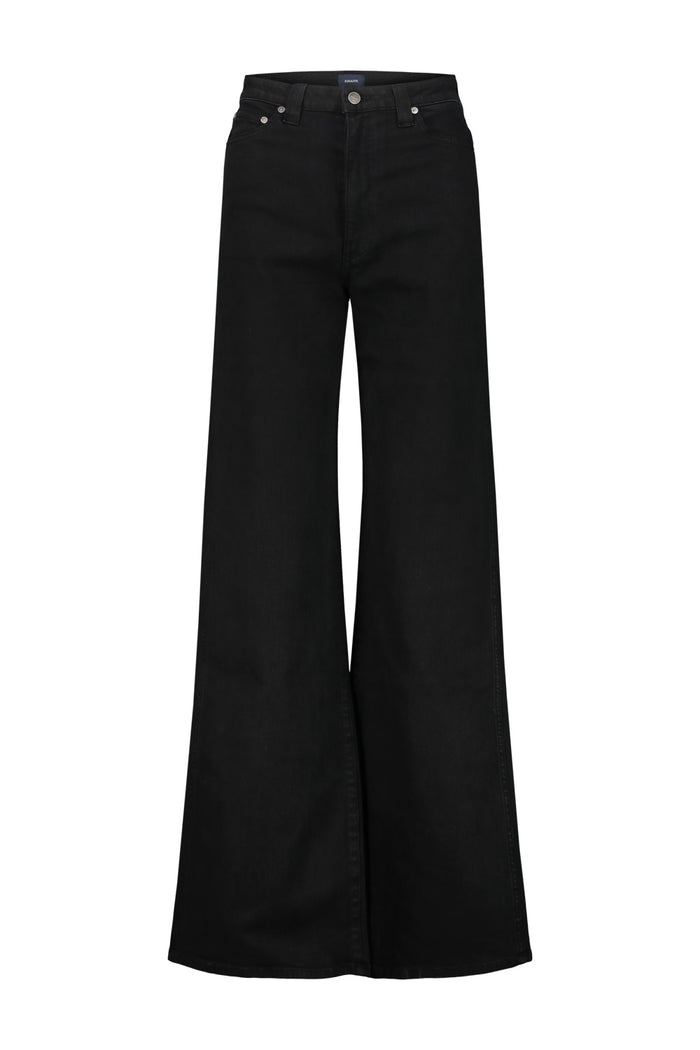 Dane Jean In Black Cotton Polyurethane