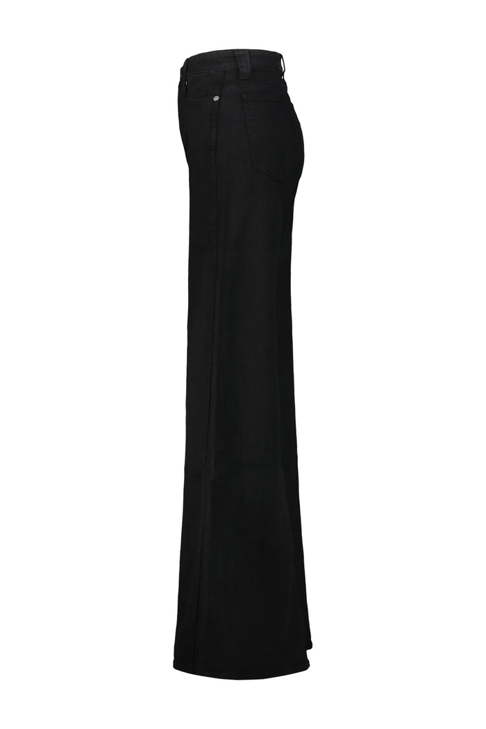 Dane Jean In Black Cotton Polyurethane