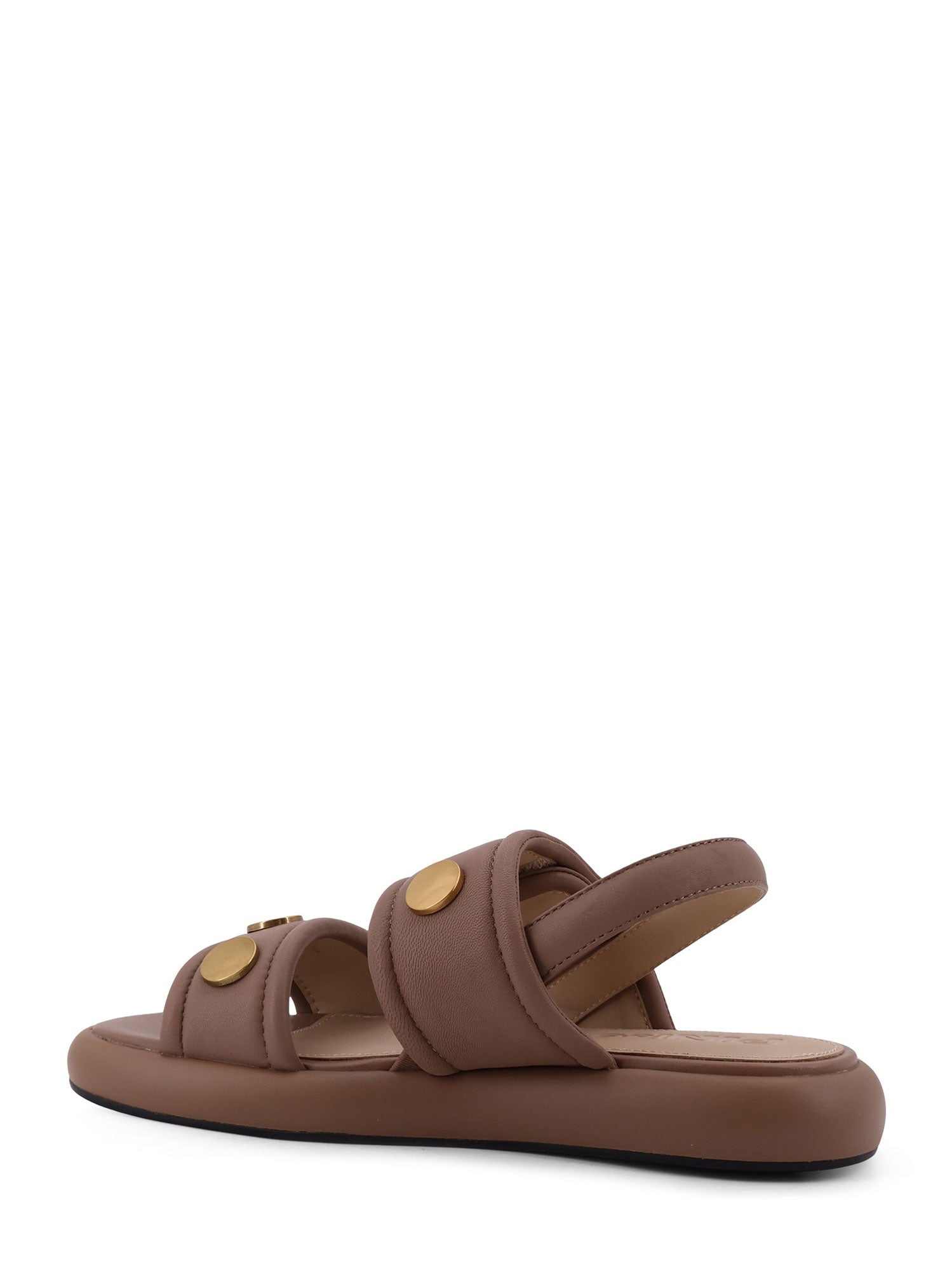 Pinko Sandals Beige Pelle