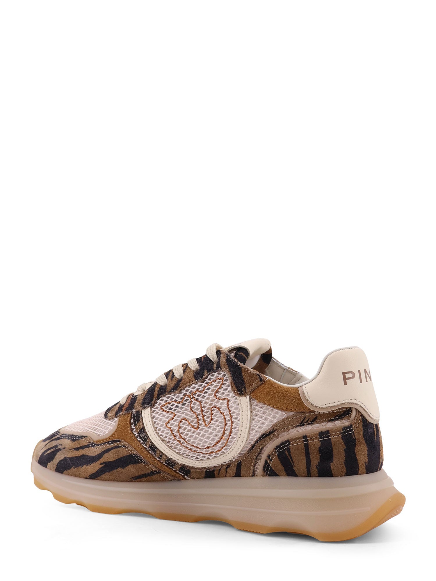 Pinko Sneakers Beige Suede