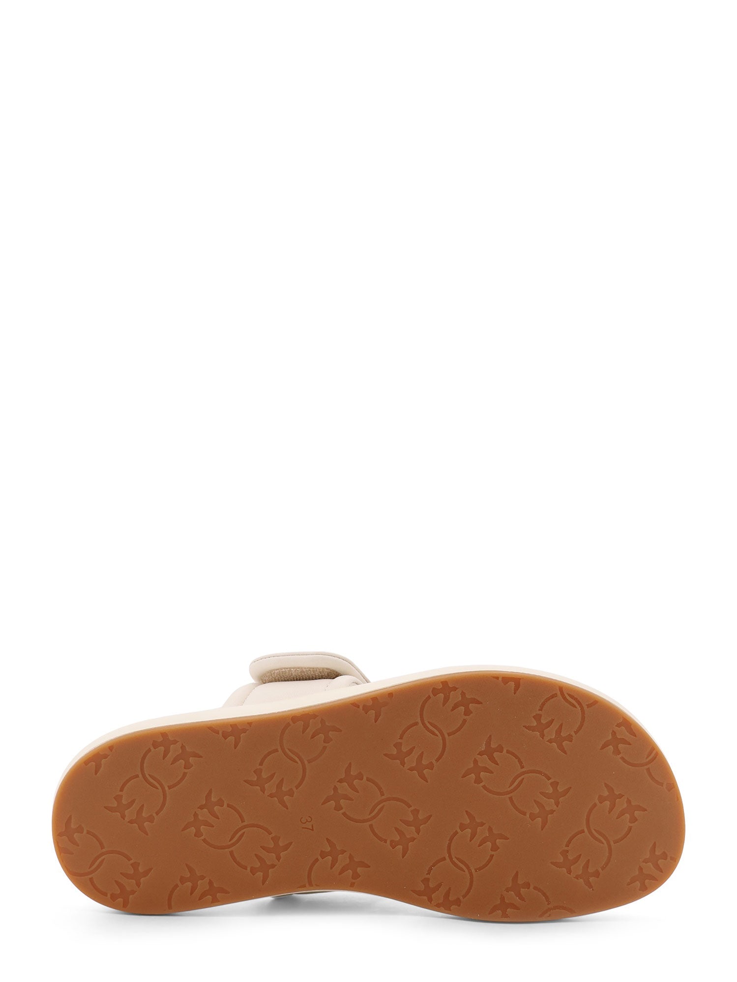 Pinko Sandals White Pelle