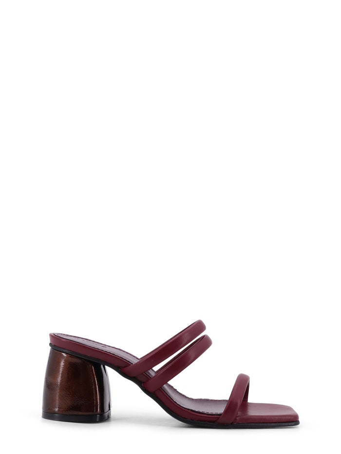 ALOHAS Sandals Purple Pelle