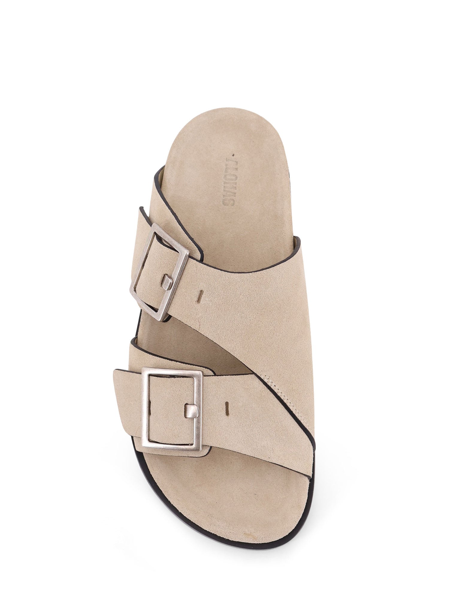 ALOHAS Sandals Beige Suede