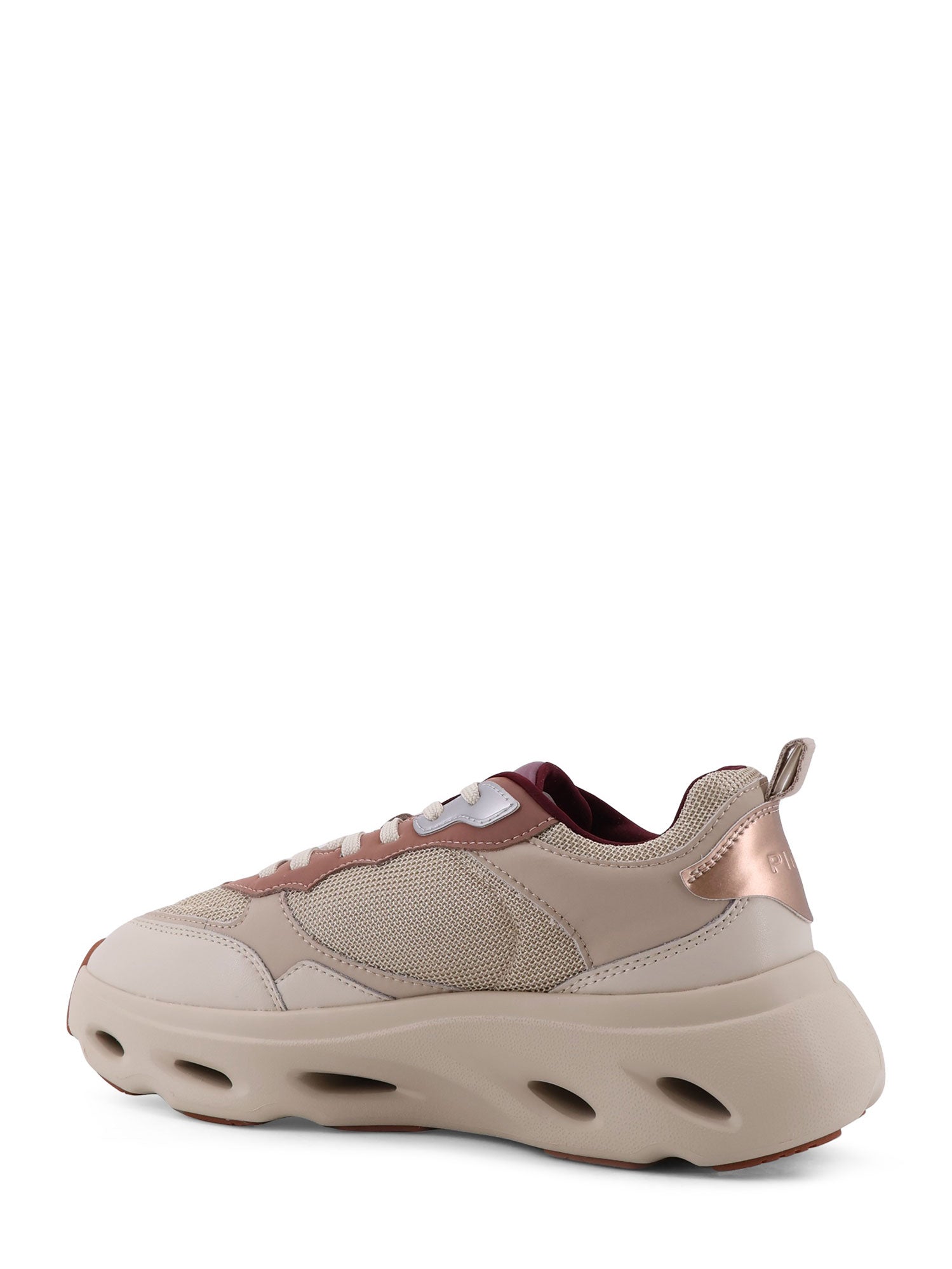 Pinko Sneakers Pink Nylon/pelle