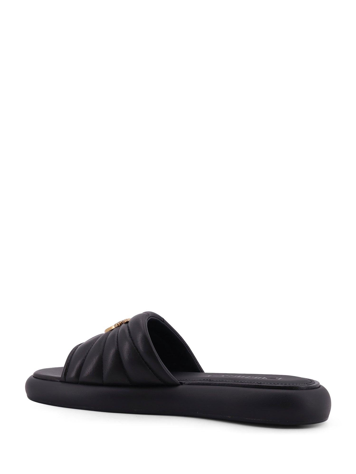 Pinko Sandals Black Pelle