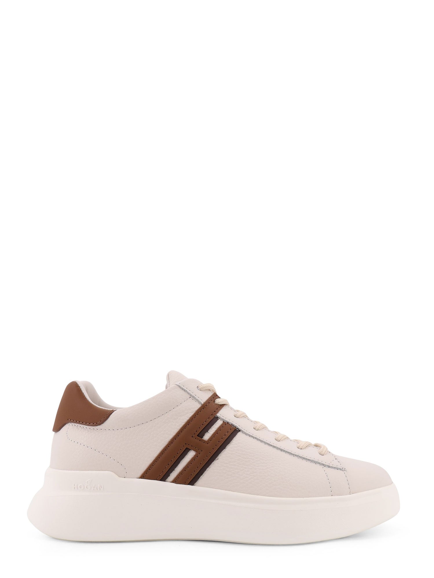 Hogan Sneakers Brown Pelle