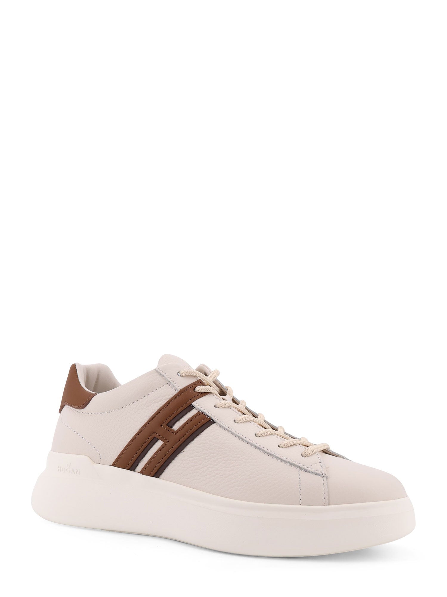 Hogan Sneakers Brown Pelle