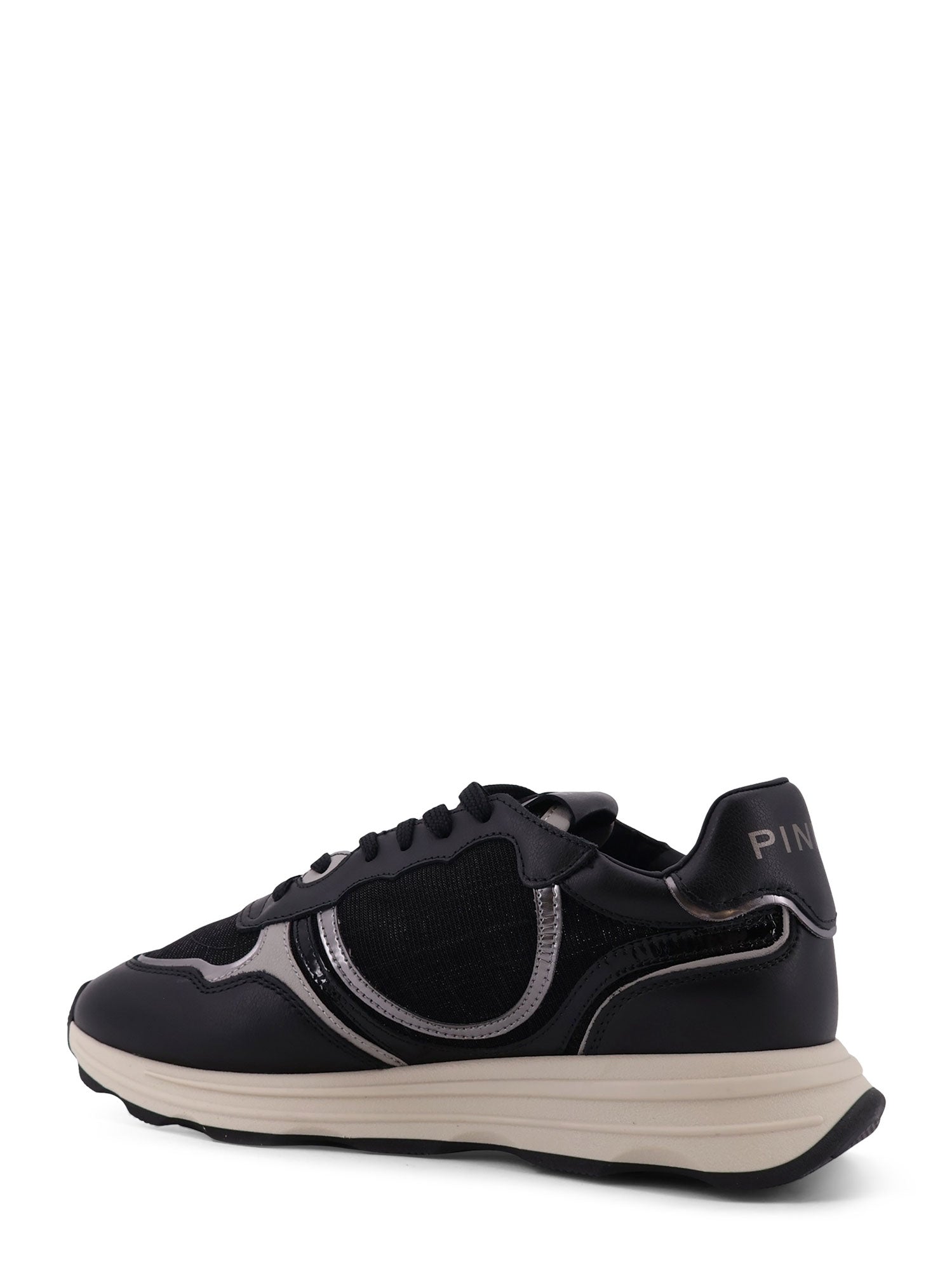 Pinko Sneakers Black Pelle/mesh