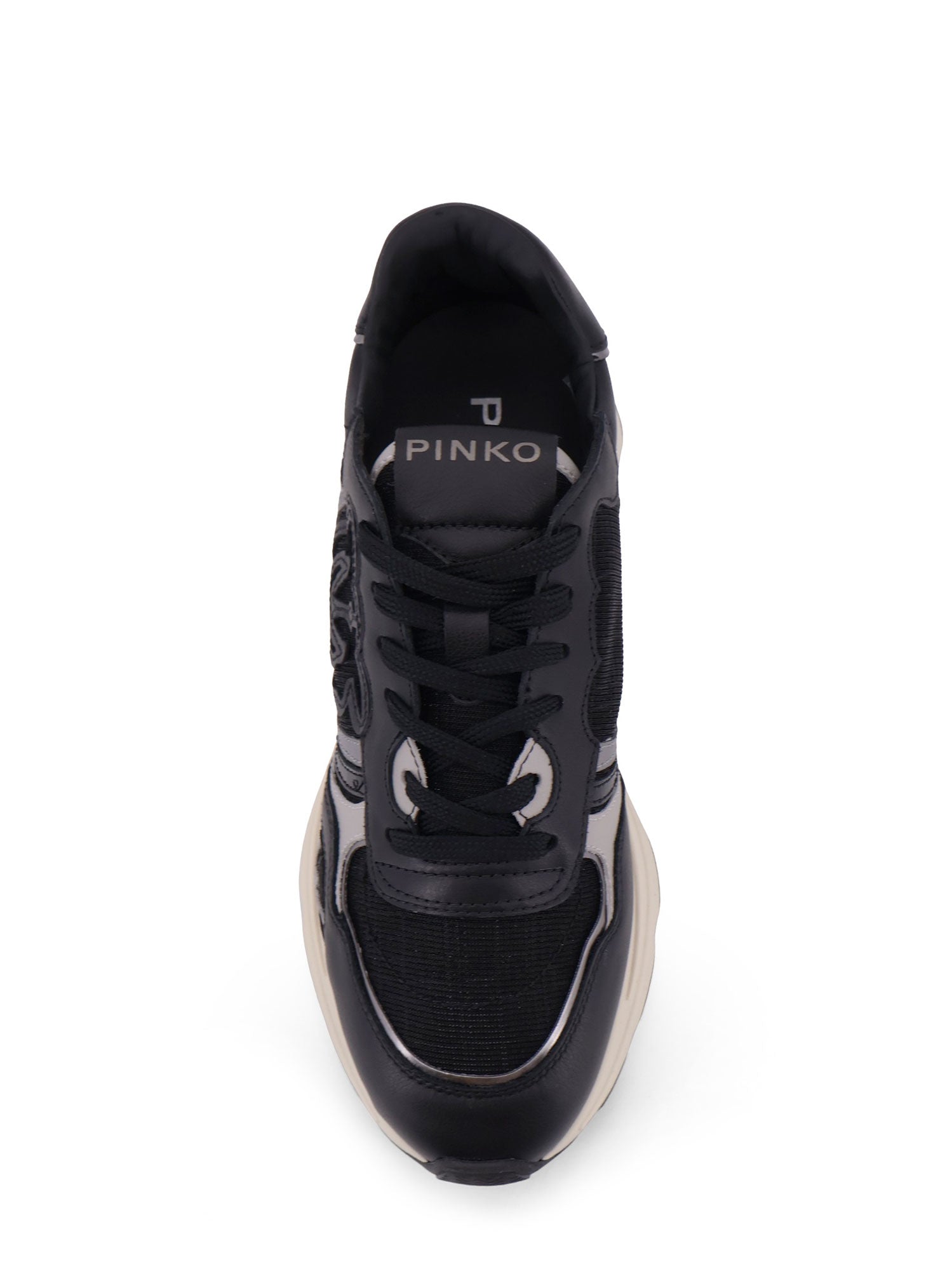 Pinko Sneakers Black Pelle/mesh