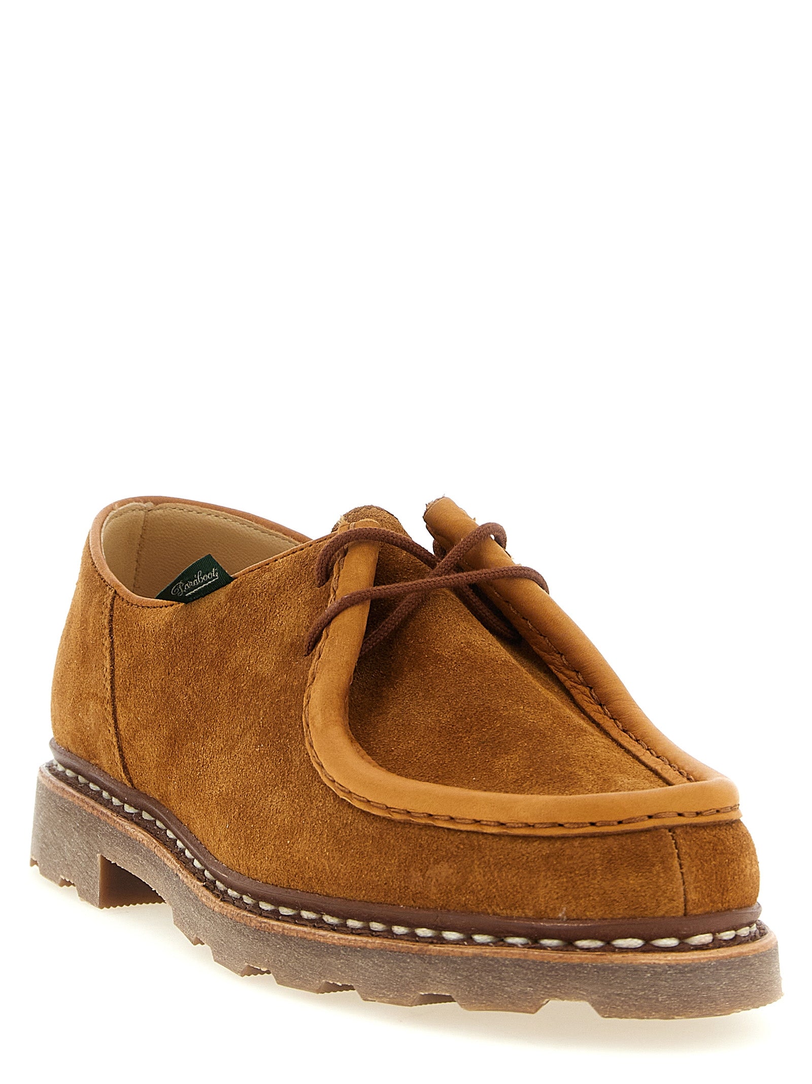Michael derby shoes Brown Calfskin Leather (bos Taurus) Lace Up