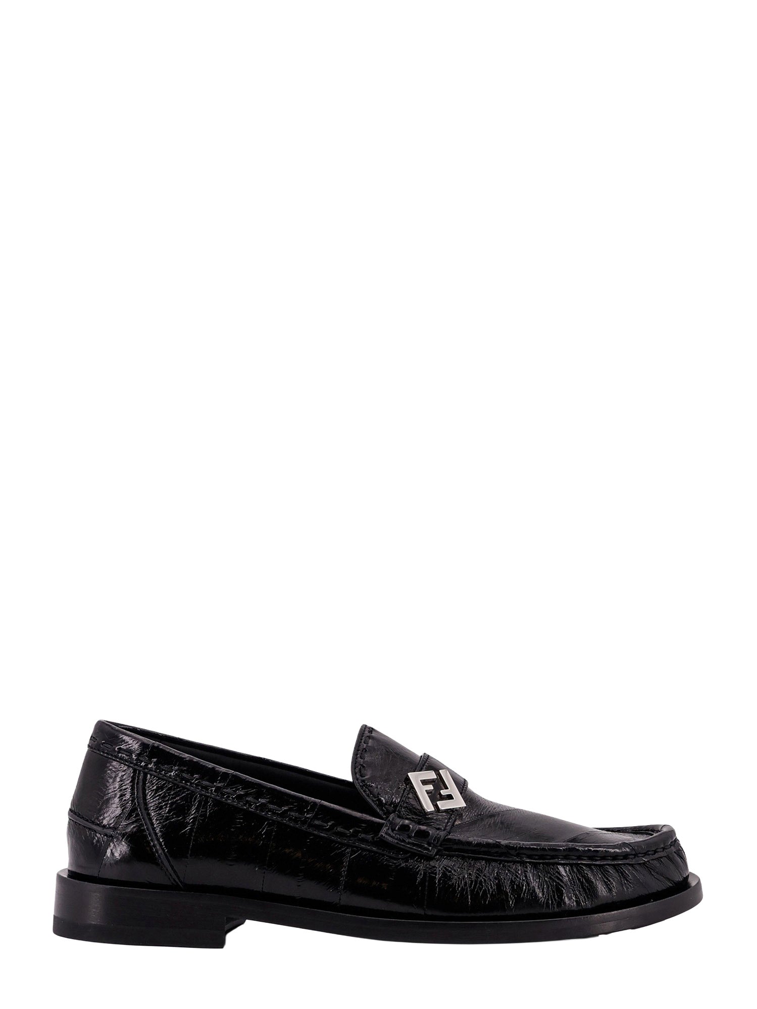 Fendi Flat shoes Black Pelle