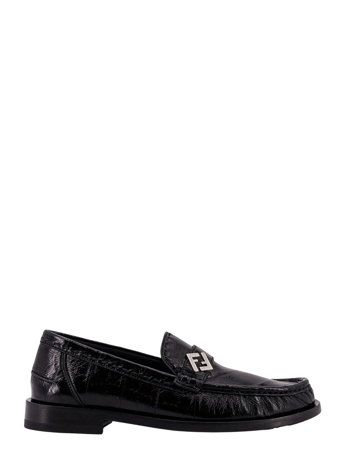 Fendi Flat shoes Black Pelle