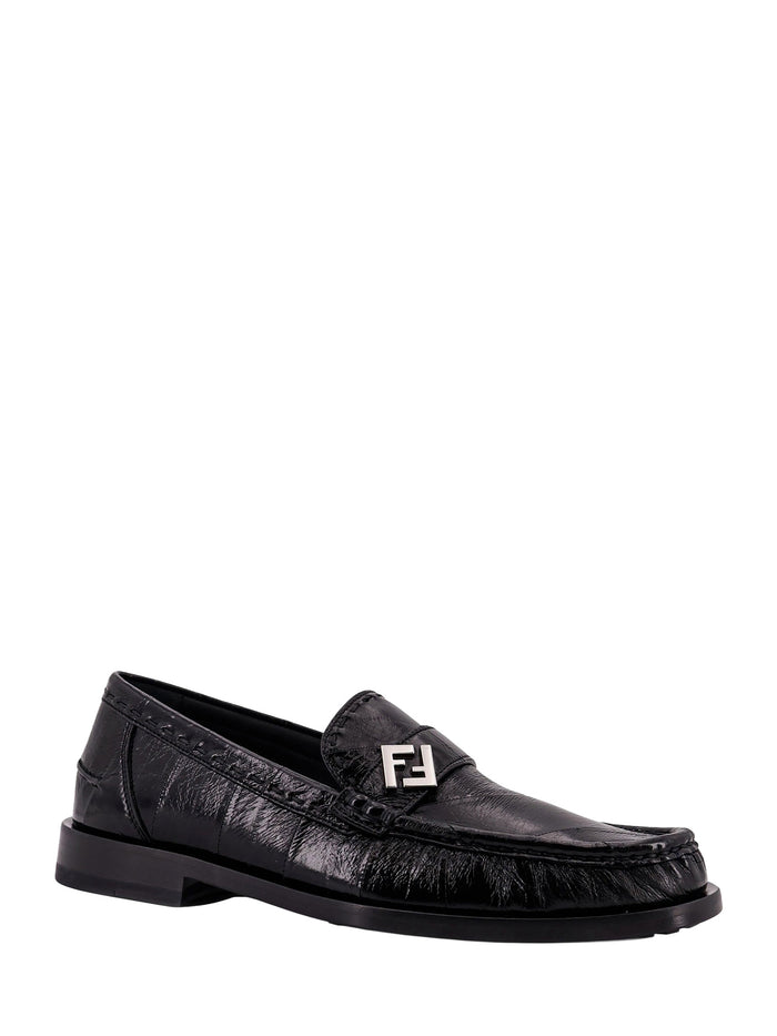 Fendi Flat shoes Black Pelle