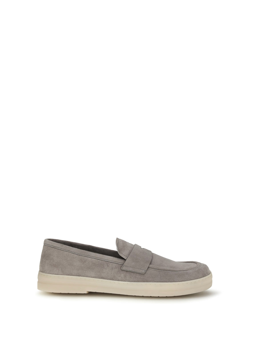 Suede Loafers Cloud Calf Leather