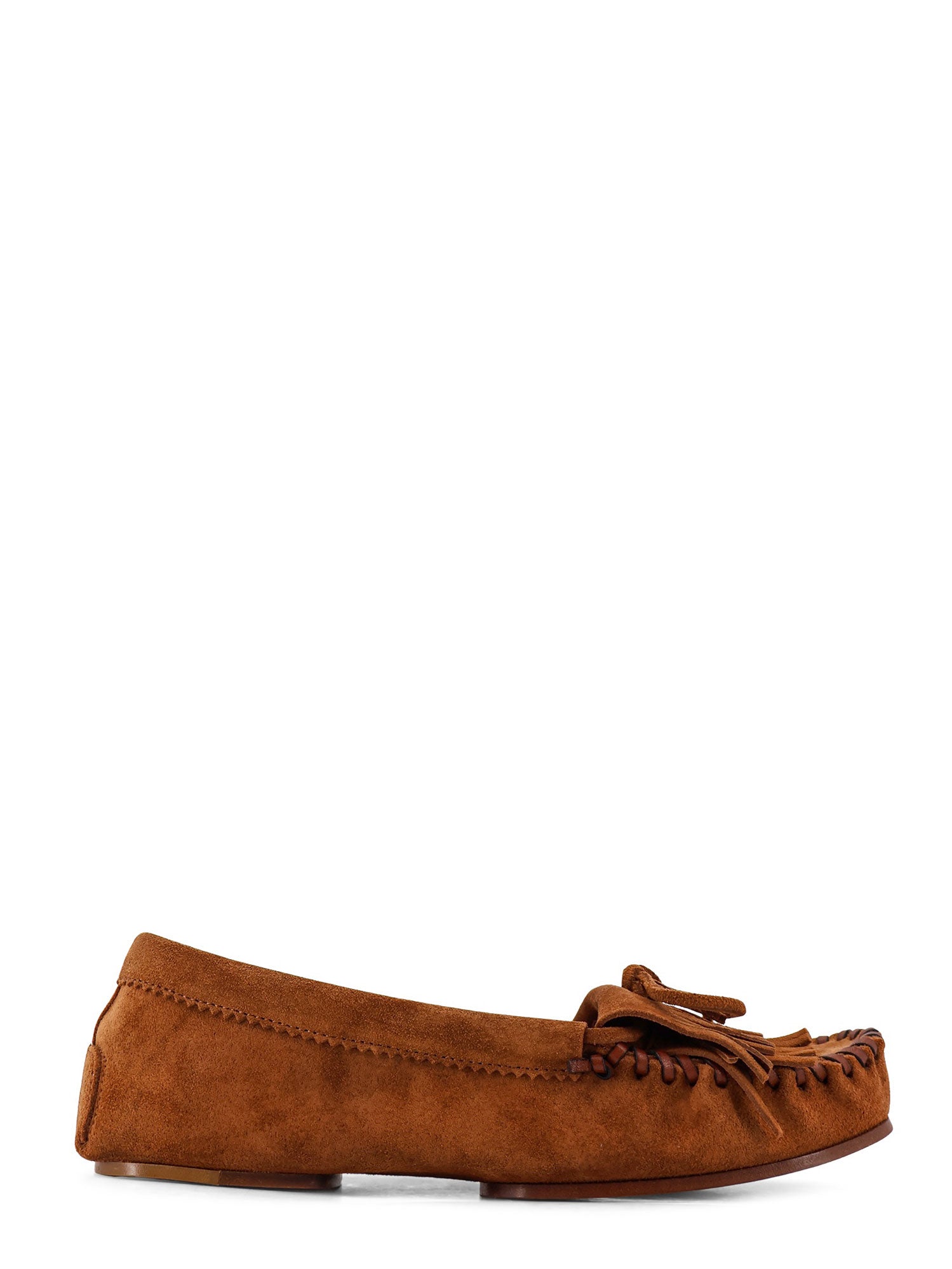 Paris Texas Flat shoes Brandy Suede