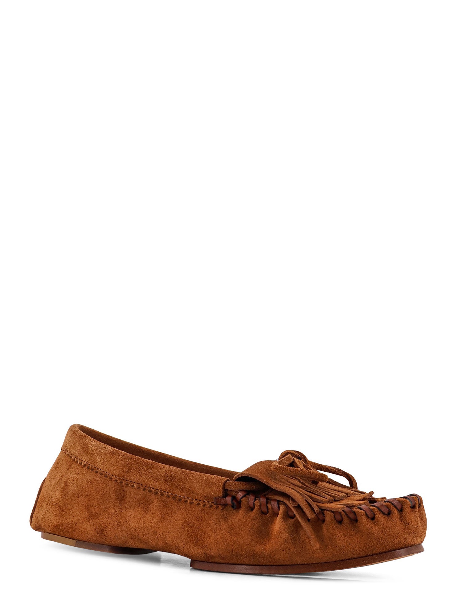 Paris Texas Flat shoes Brandy Suede