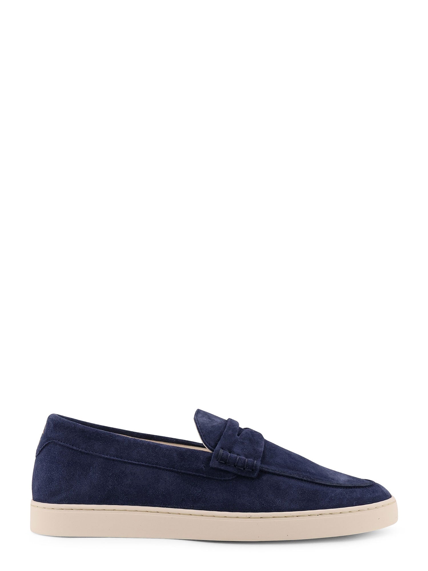 Brunello Cucinelli Flat shoes Blue Suede