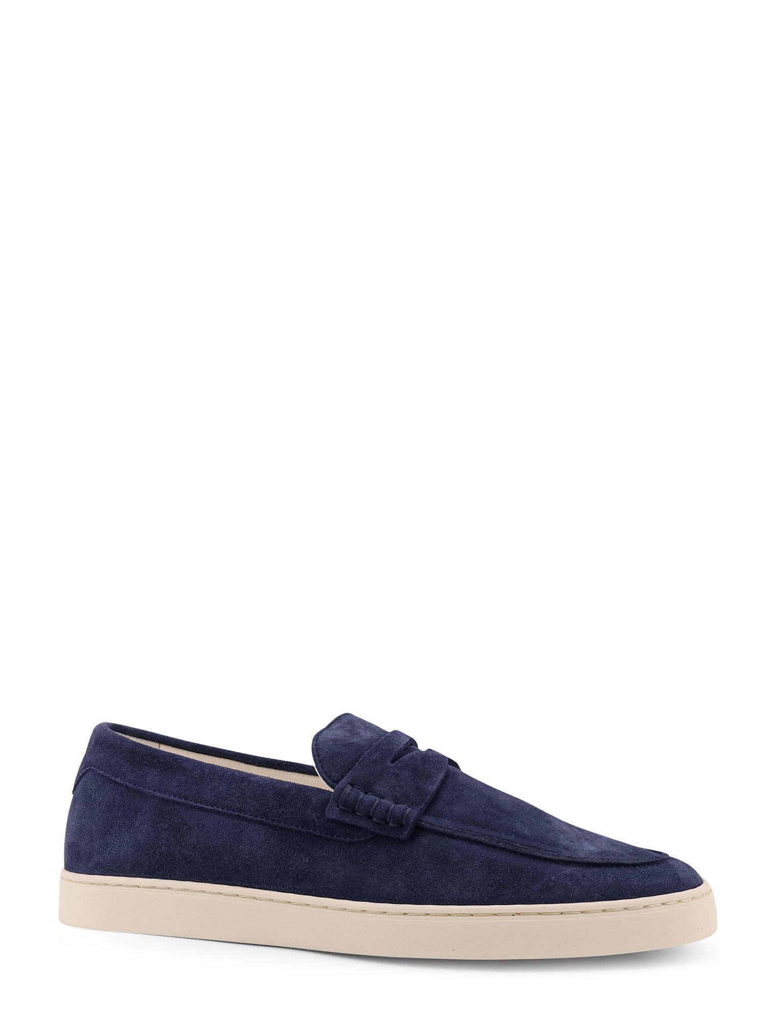 Brunello Cucinelli Flat shoes Blue Suede