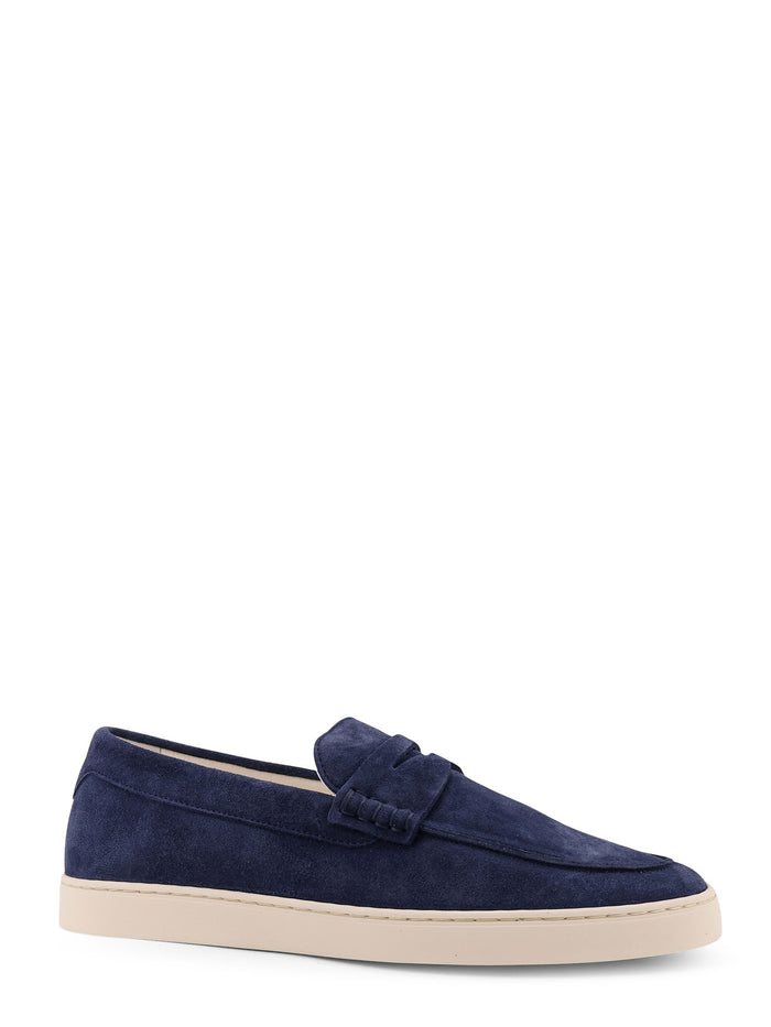 Brunello Cucinelli Flat shoes Blue Suede