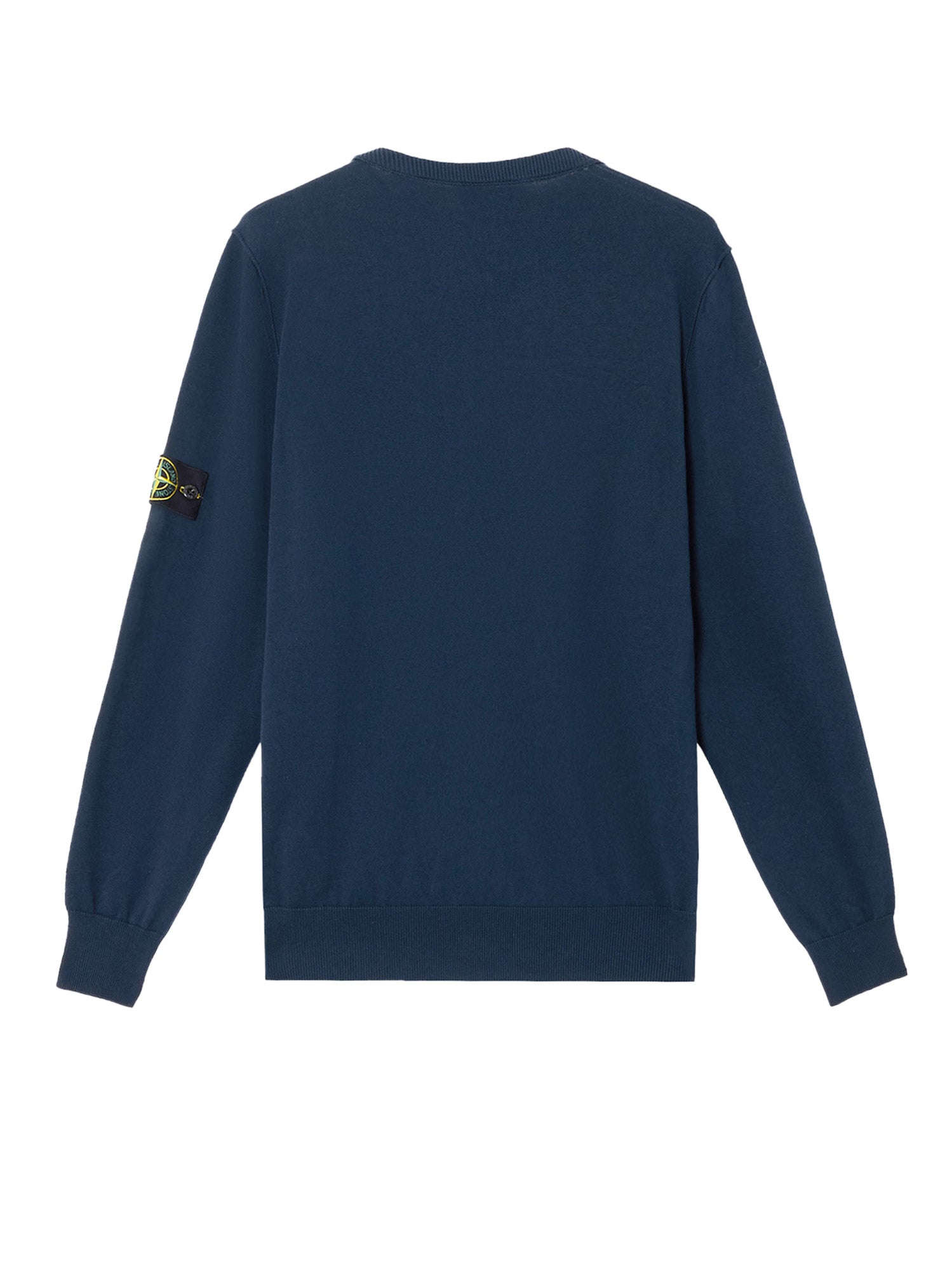 Stone Island Sweaters Blue Cotone