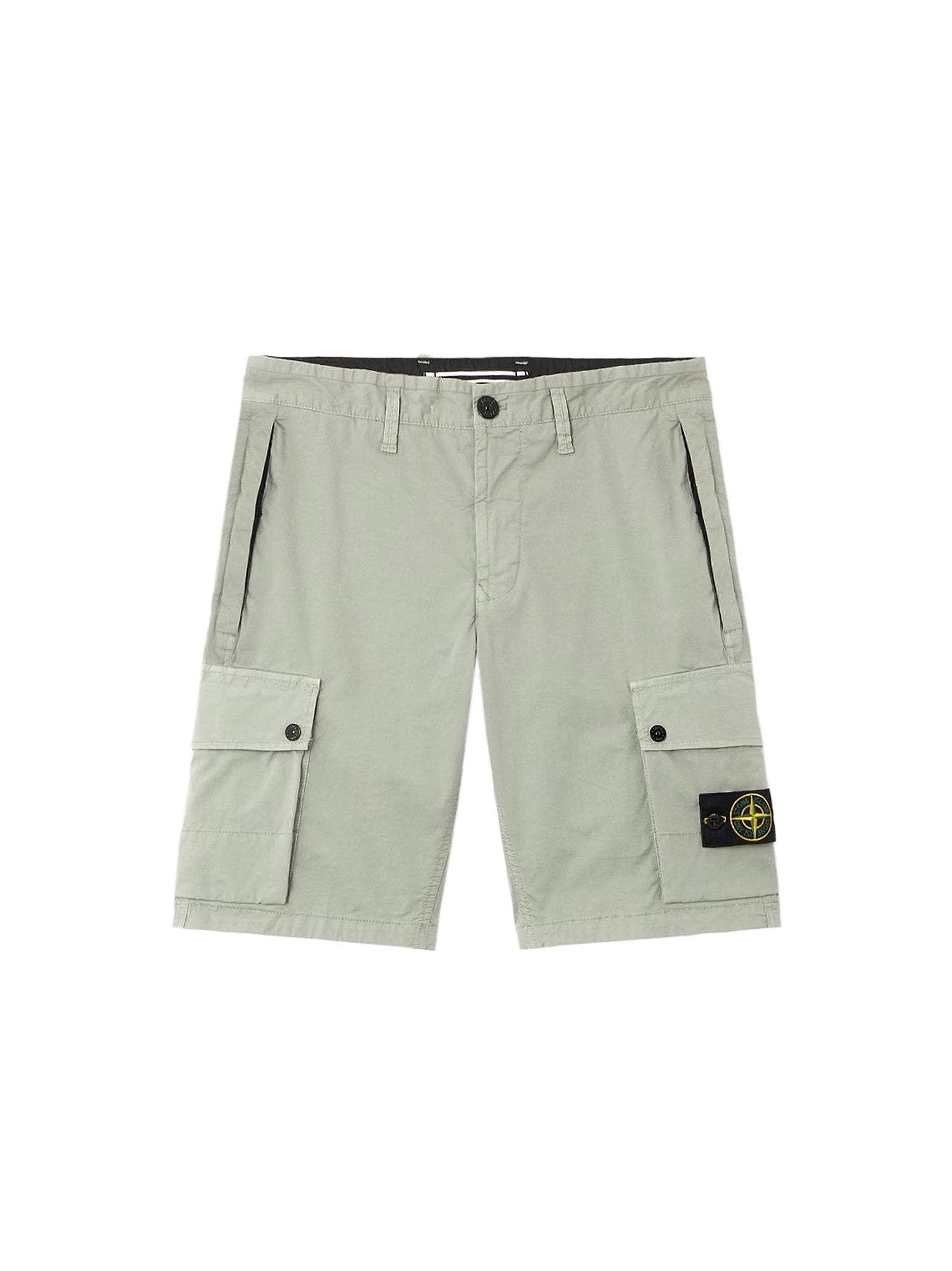 Stone Island Shorts Sage Cotone Elastan