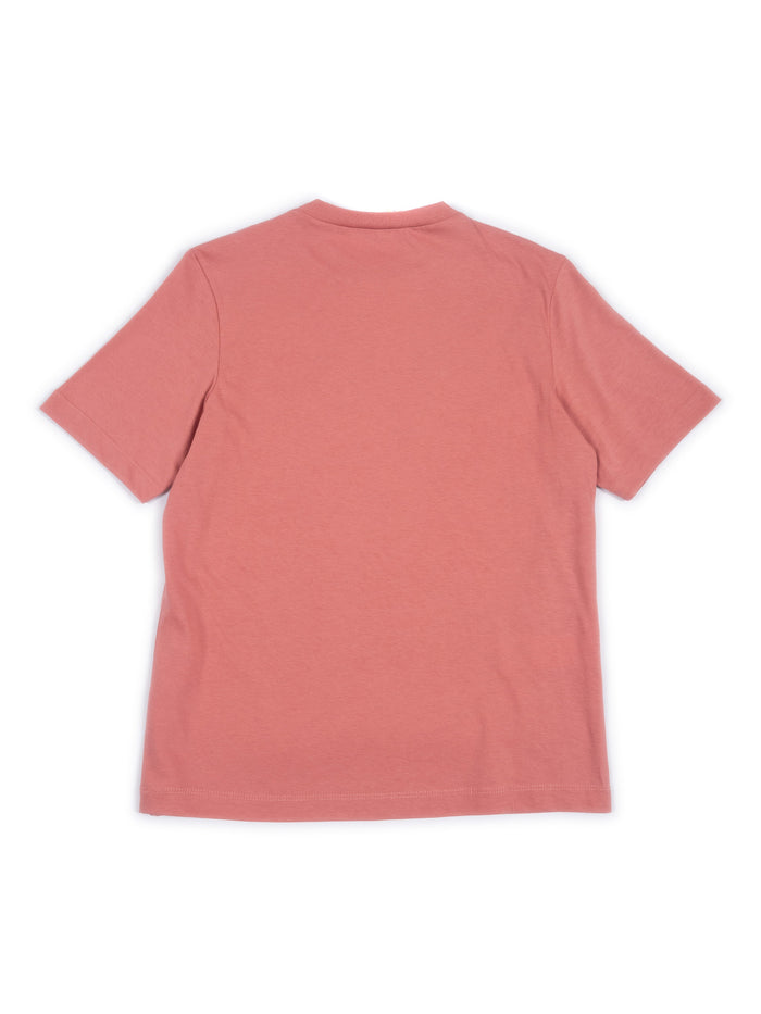 T-Shirts Pink Cotton Short Sleeves T-shirt