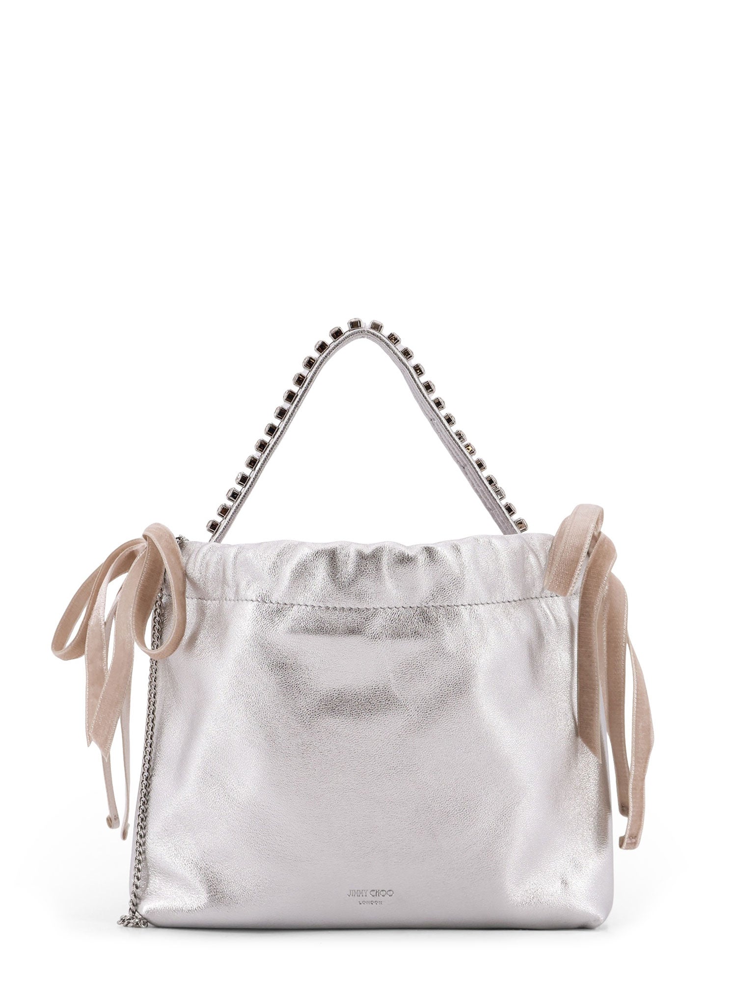 Jimmy Choo Bags Silverrosesylver Pelle