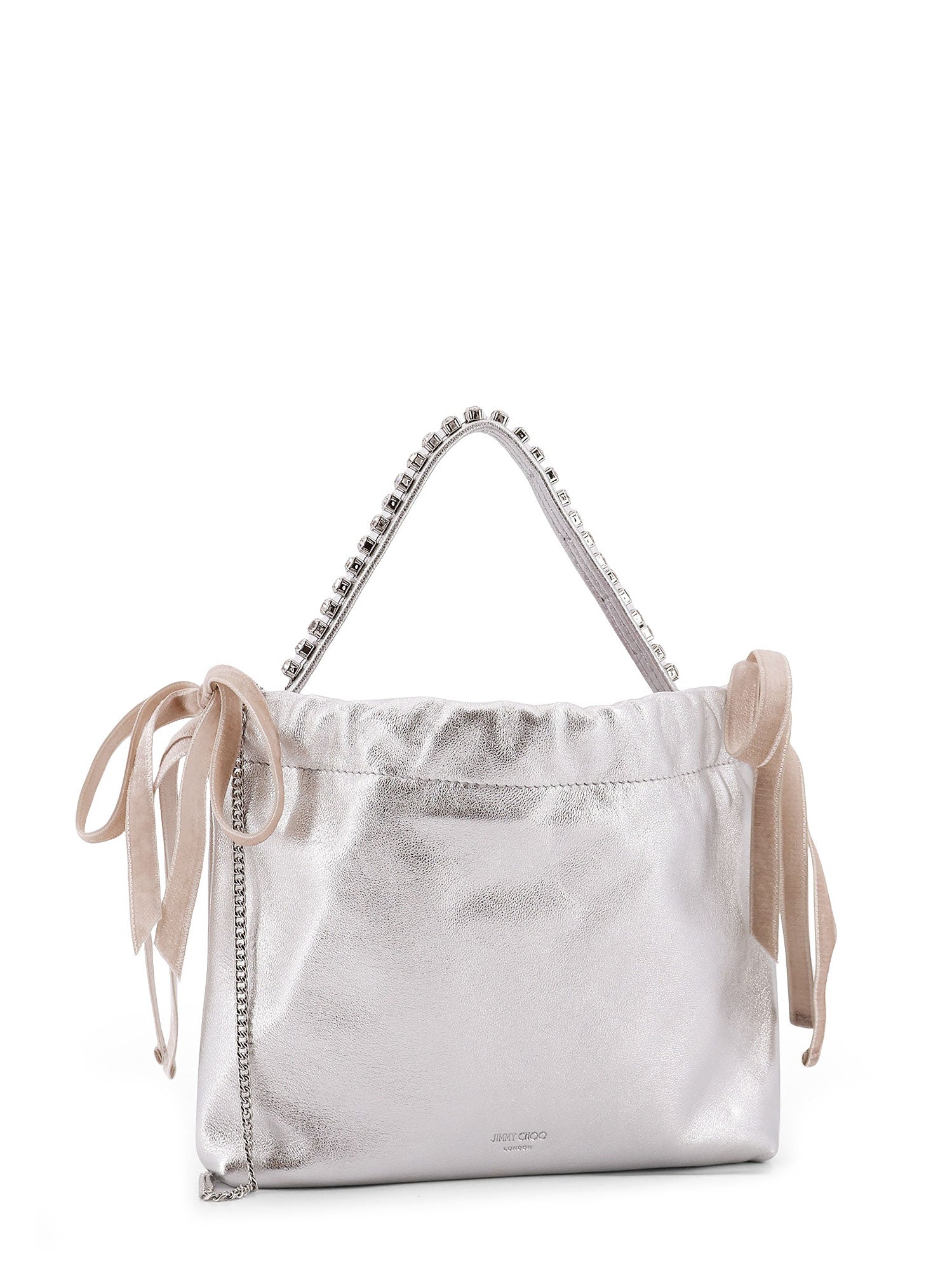 Jimmy Choo Bags Silverrosesylver Pelle