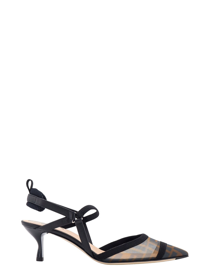 Fendi With Heel Tab.nero Nero Nylon