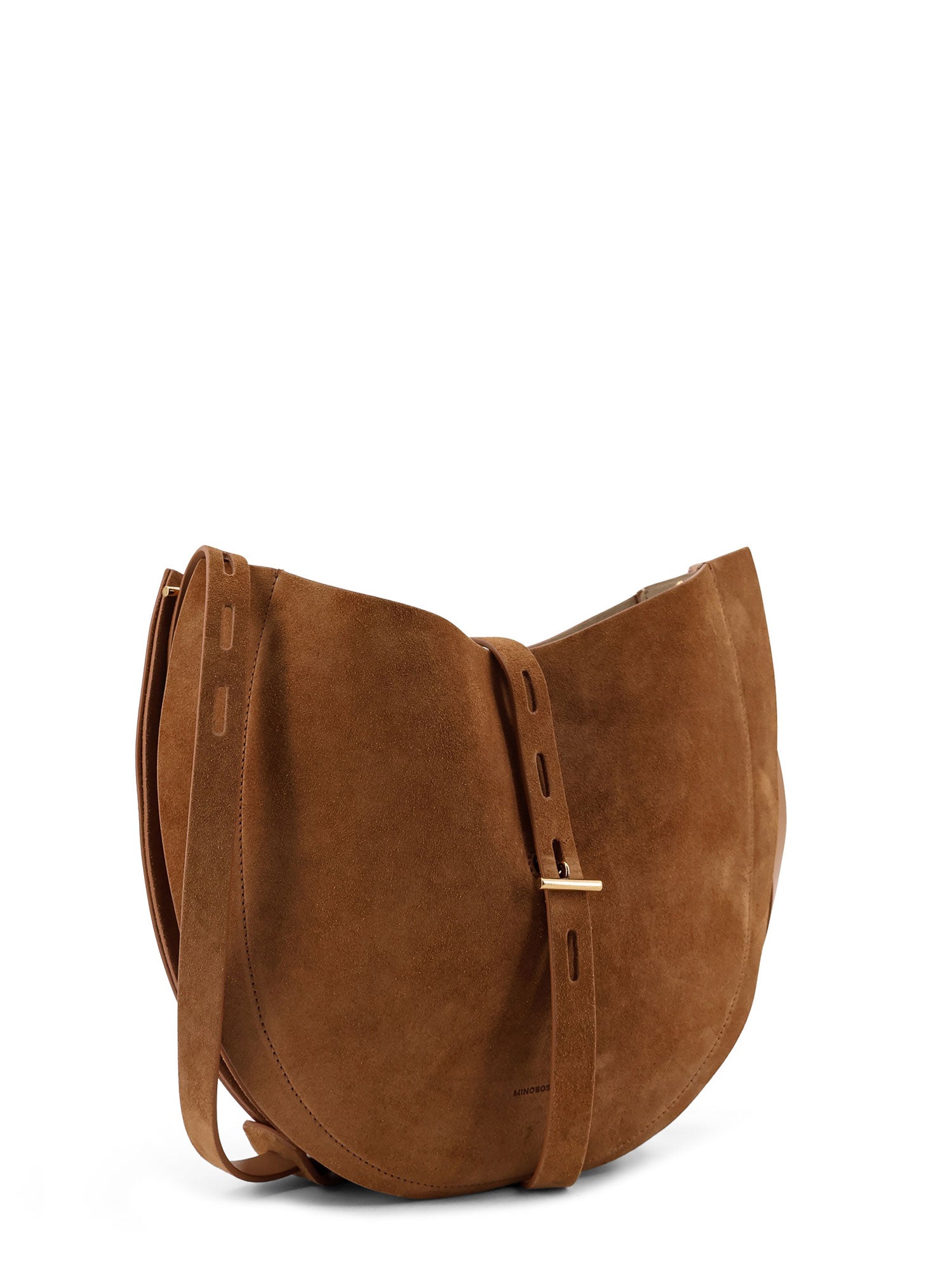 Minobossi Bags Rosegold Suede
