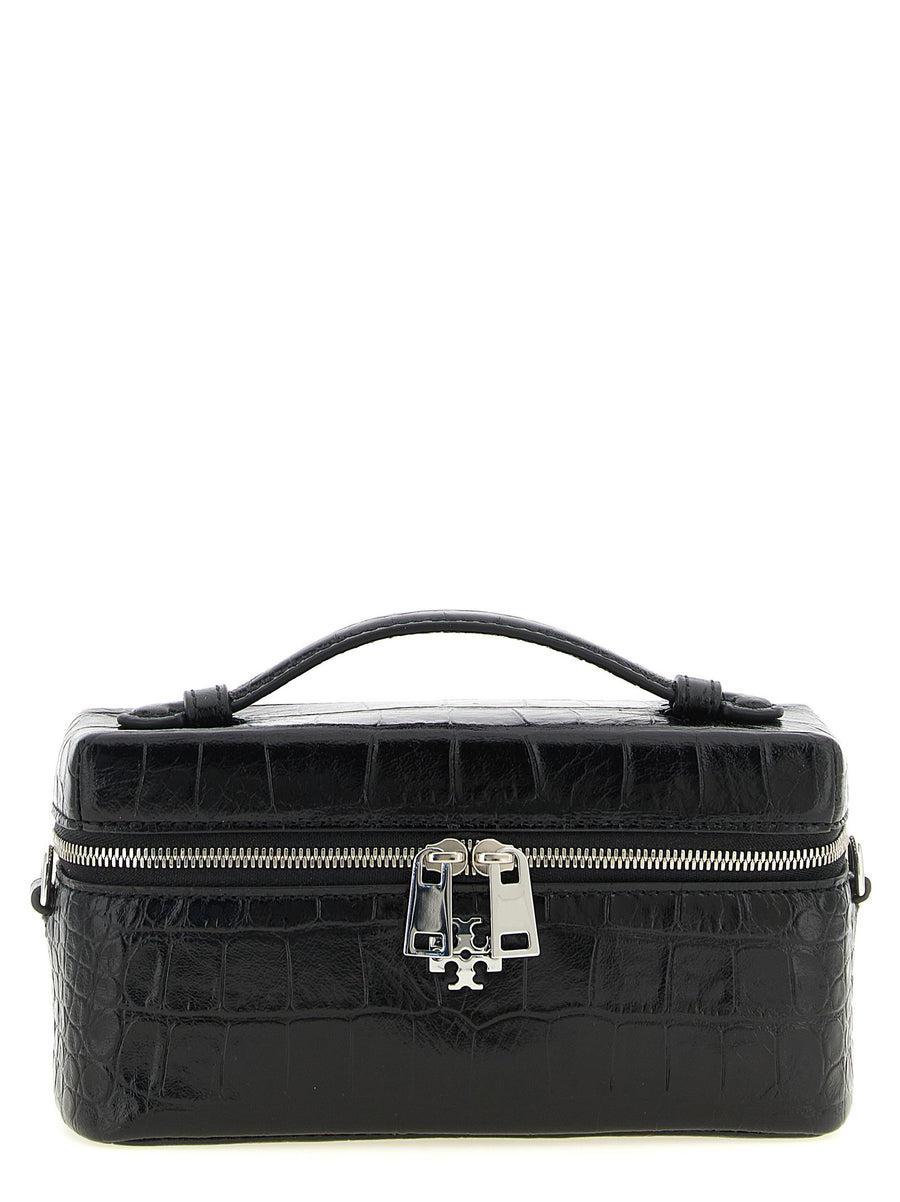 Tory Burch Top Handle Bag — Black