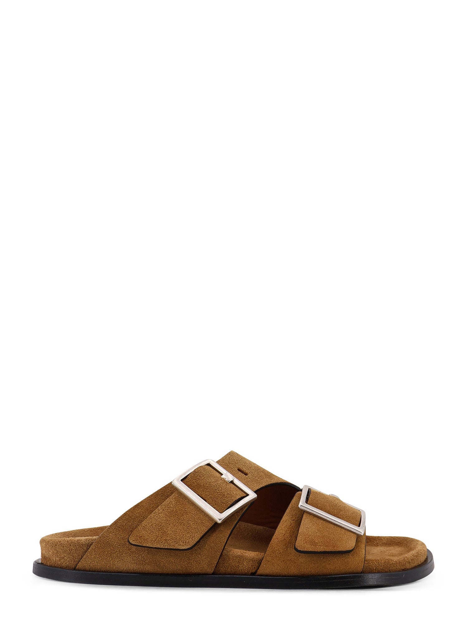 ALOHAS Sandals Brown Suede