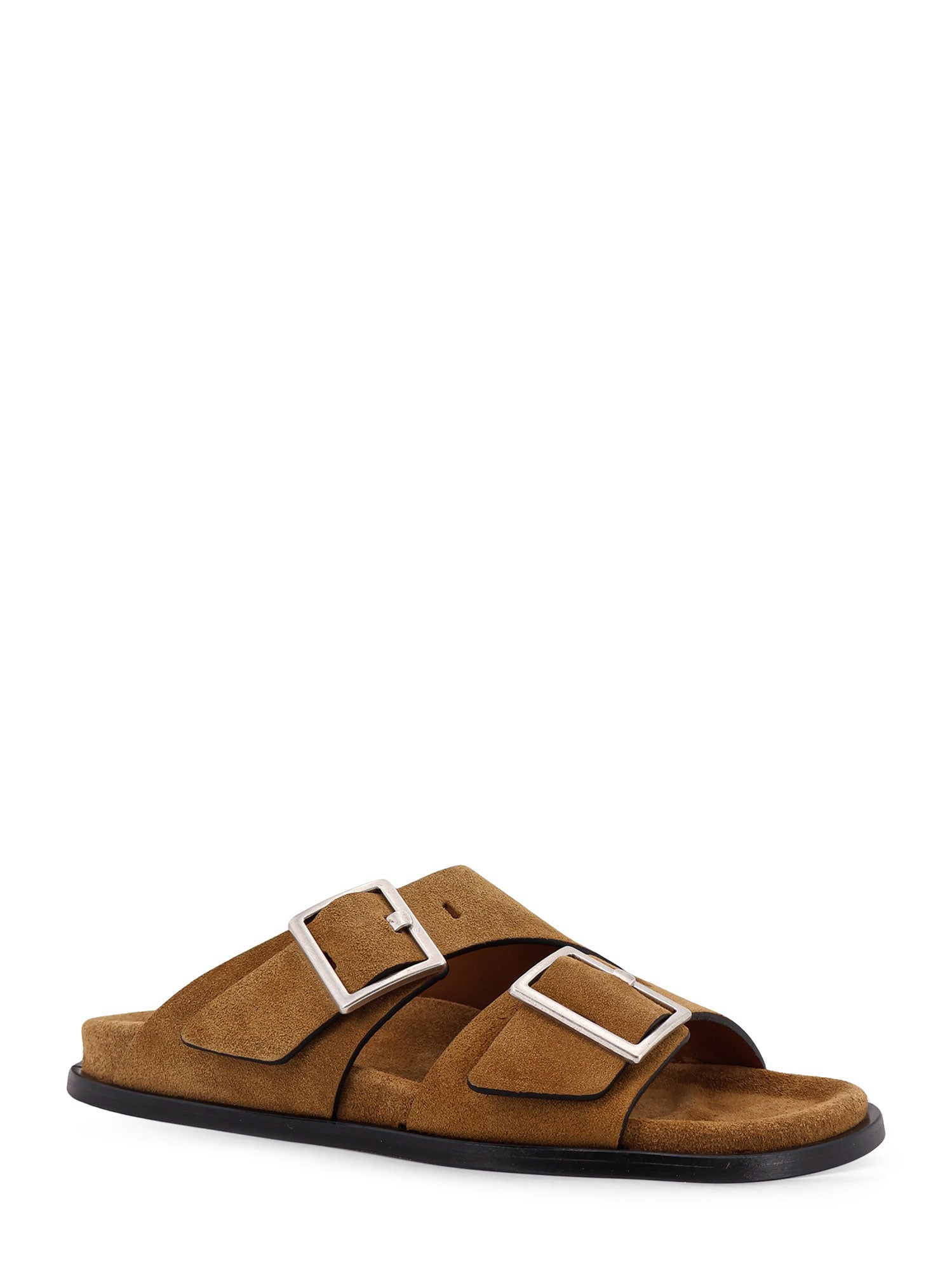 ALOHAS Sandals Brown Suede