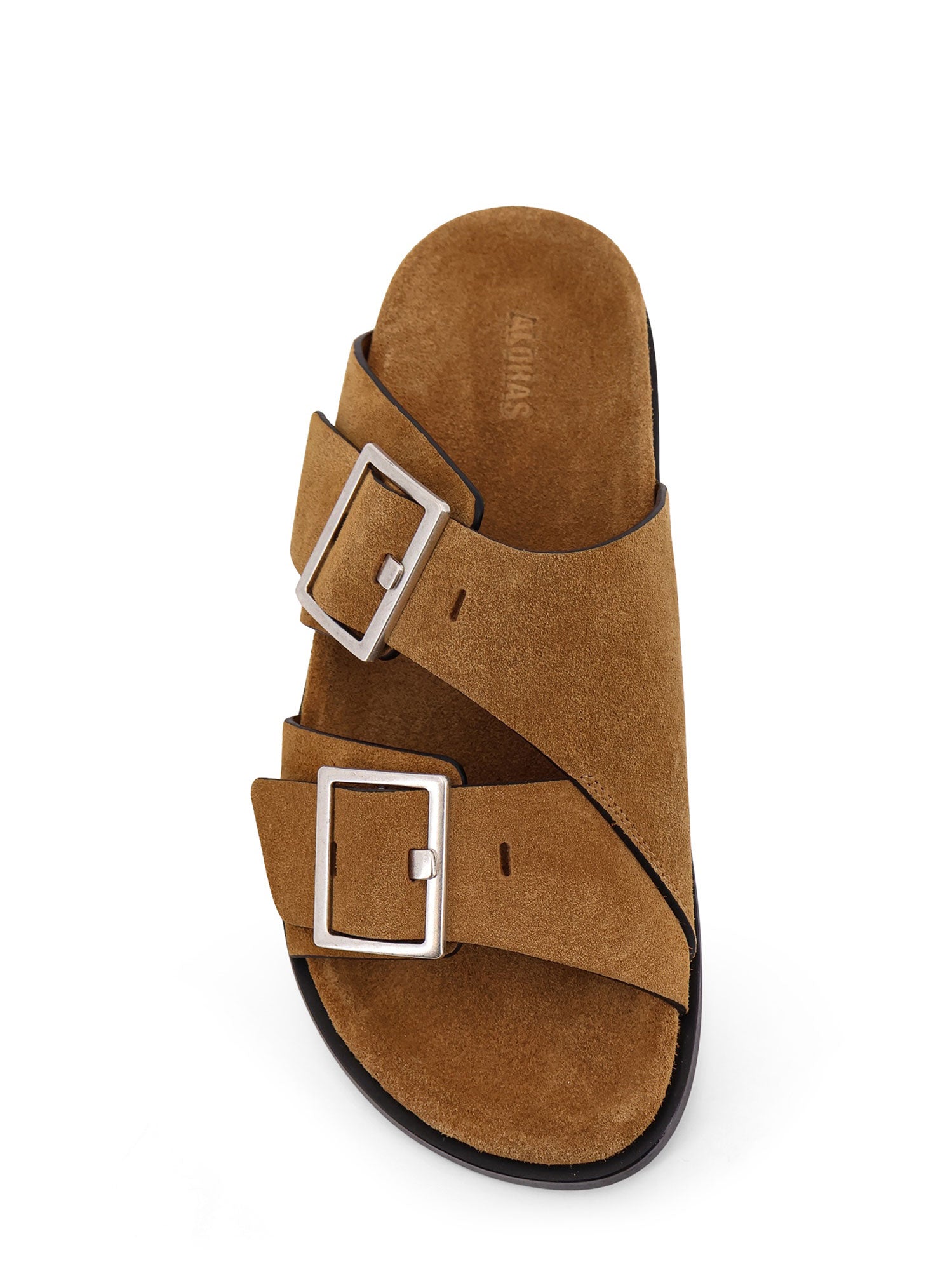 ALOHAS Sandals Brown Suede
