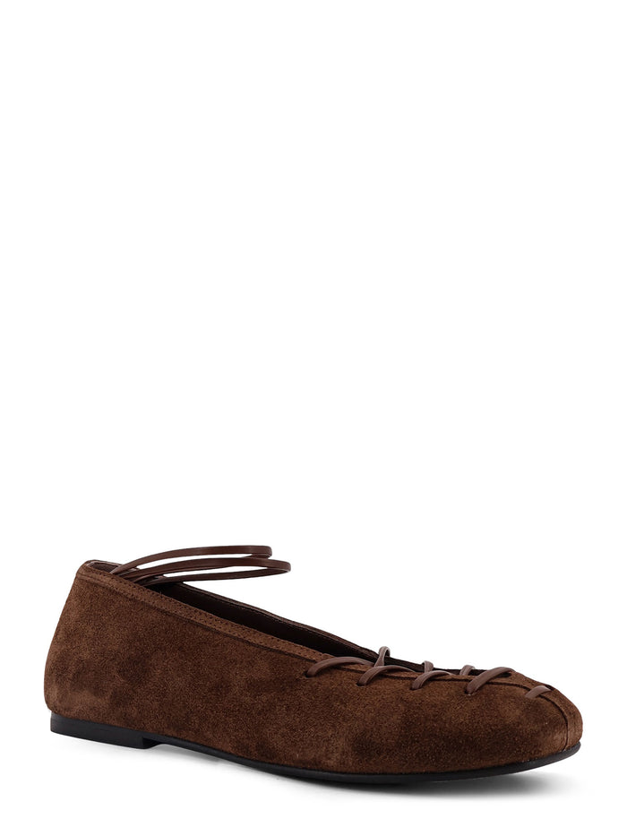ALOHAS Flat shoes Brown Suede