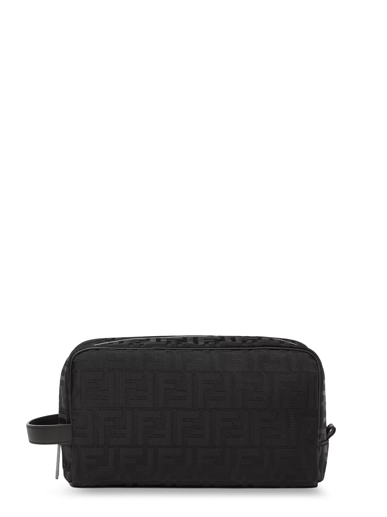 Fendi Bags Nero Rut Sat Tessuto Ff