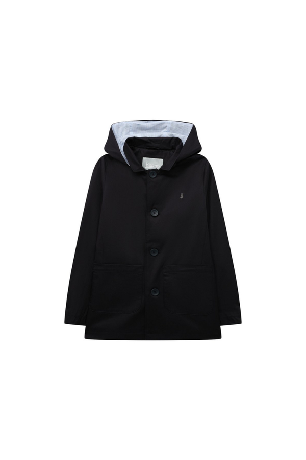 Herno 100% Cotton jacket in black