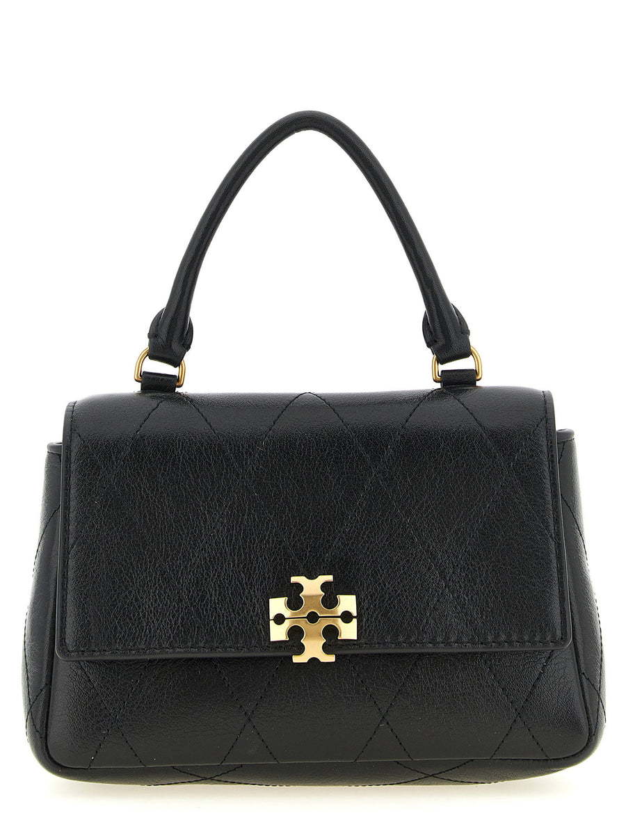 Tory Burch Top Handle Bag — Black