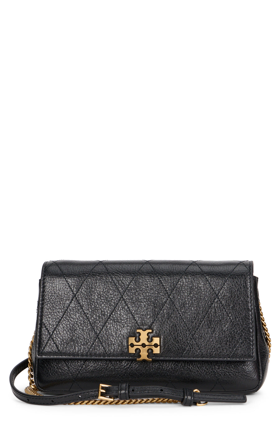 Shoulder Bag Charlie Black Leather Calfskin
