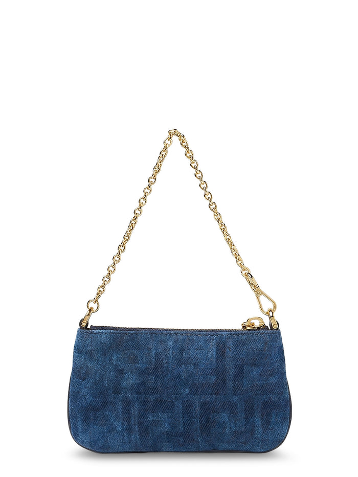 Fendi Wallets Blu Abisso Tessuto Ff