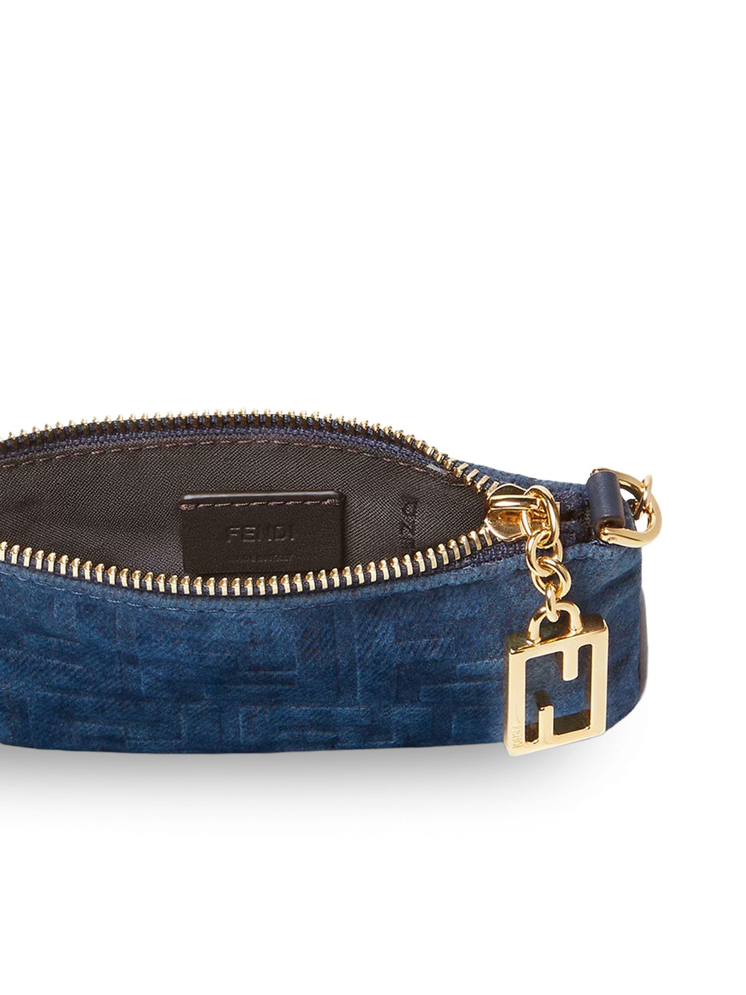 Fendi Wallets Blu Abisso Tessuto Ff