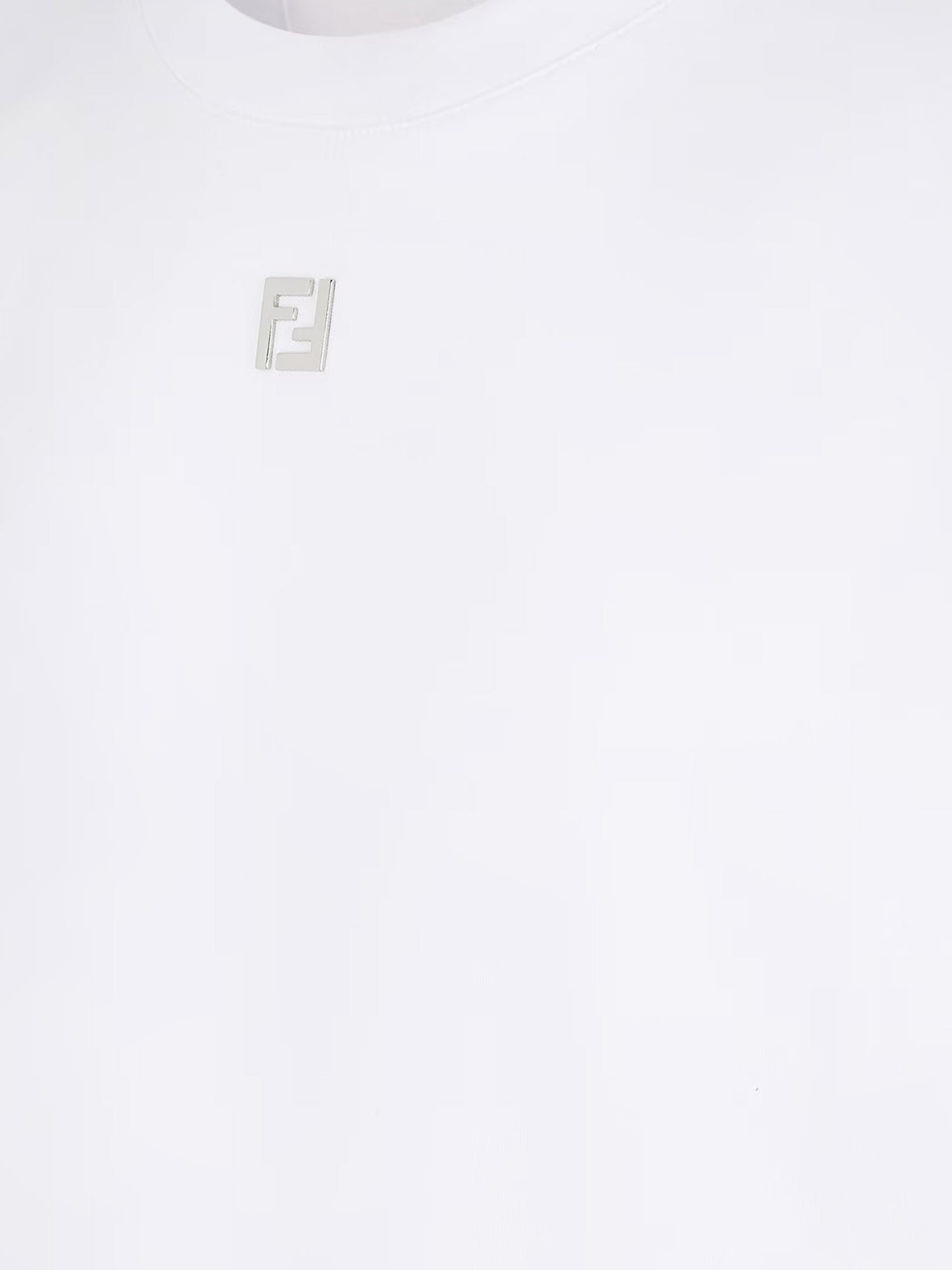 Fendi T-shirts and Polos White Cotone